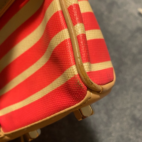 Rebecca Minkoff Pink/White Canvas Crossbody Bag - Picture 15 of 16